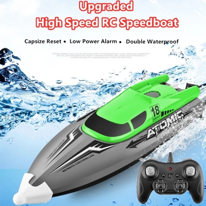 Двухмоторная высокоскоростная скоростная лодка с дистанционным управлением