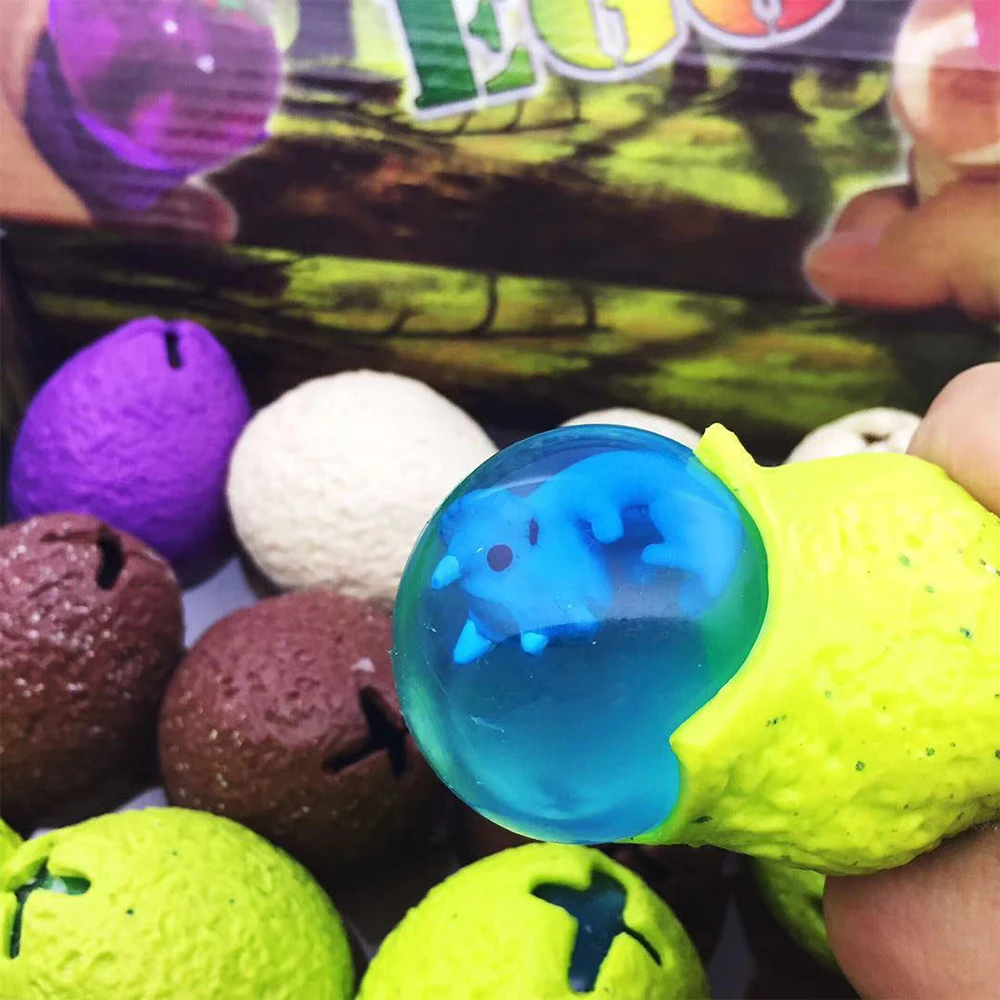 Динозавр сжимаемая сетка Мячик с виноградным орнаментом игрушка для снятия