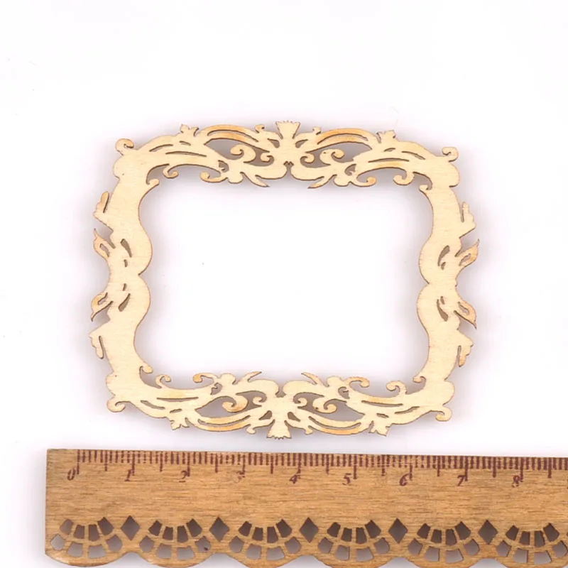 Полые фоторамки из натурального дерева альбом для вырезок рукоделия сделай сам