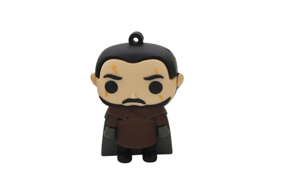 BiNFUL JASTER Cartoon USB 2.0 Right-wing Game Series Flash Drive Yaoh Danielis Tilion Jon Snow pen Drive 4GB 16GB 32GB 64GB USB