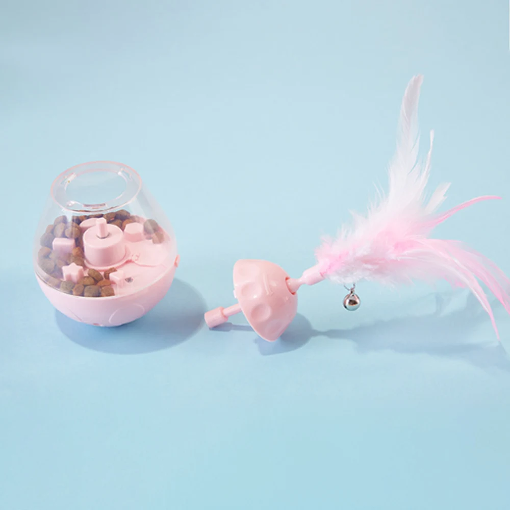 Корм для кошек мячи Интерактивная игрушка питомцев тумблер яйцо умнее кошки