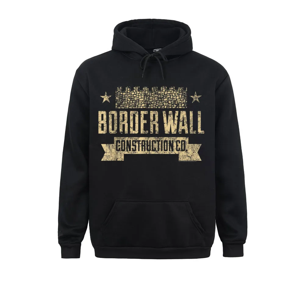 

Border Wall Construction Co Funny Trump 2020 Build The Wall Sweatshirts Winter Hip Hop Hoodies Long Sleeve Clothes Women Men