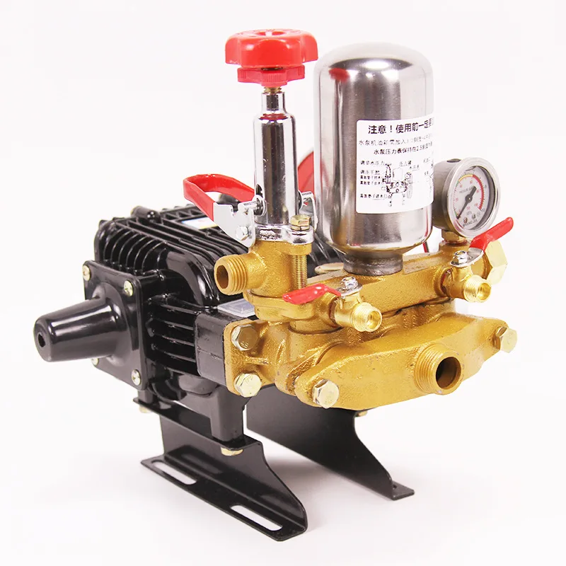 Трехцилиндровый плунжерный насос высокого давления садовый