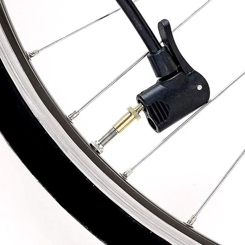 Велосипедный Латунный переходник для клапана шины Presta и Schrader шаровой насос игла |
