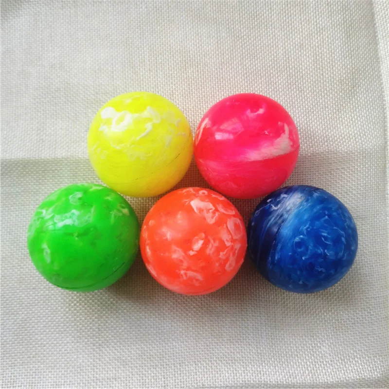 55 мм Цветные игрушечные шарики с облаками эластичные резиновые прыгающие