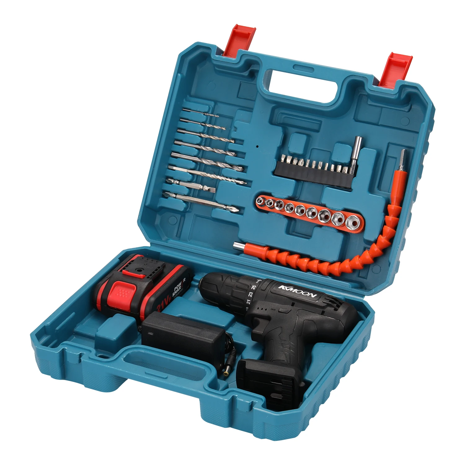 21V Household Electric Drill Multifuctional Screwdriver Mini Rotation Ways Speeds Adjustable Torques | Инструменты