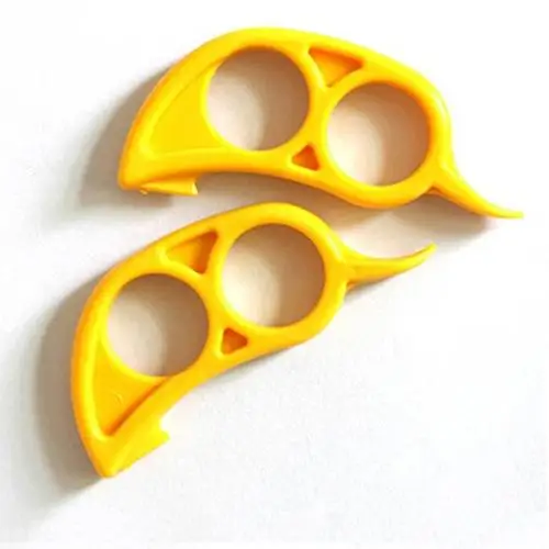 

Lovely Lemon Citrus Orange Fruit Peeler Slicer Skin Remover Cutter Opener Quickly Stripping Kitchen Tool