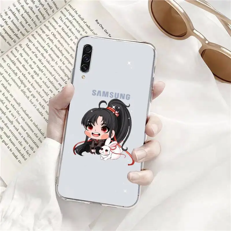 

Mo Dao Zu Shi Phone Case Transparent Clear For Samsung Galaxy A71 A21s S8 S9 S10 plus note 20 ultra
