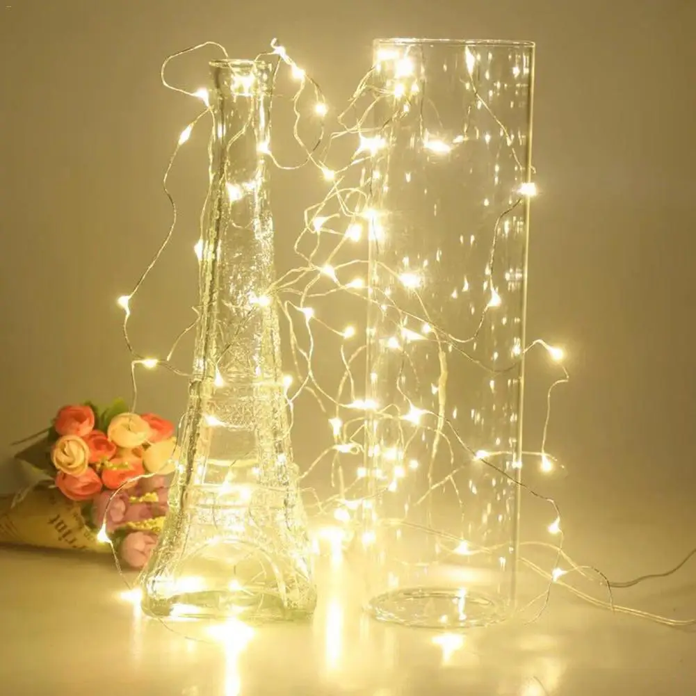 30/40 гирлянды светодиодные светильник медный провод Фея теплый белый