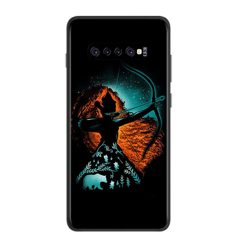 Villain Disney Princess For Samsung Galaxy S22 S21 S20 Ultra Plus Pro S10 S9 S8 S7 4G 5G silicone Soft Black Phone Case