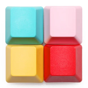 Пустые колпачки для клавиатуры HHKB topre PBT, 1u 1x r1 r2 r3 r4 для игровой механической клавиатуры сделай сам, красный зеленый розовый желтый