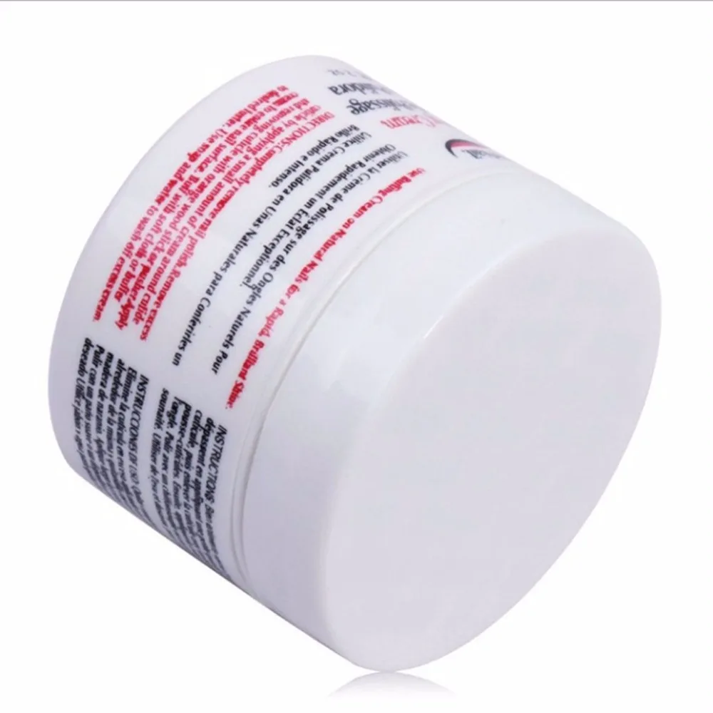 1 флакон профессионального воска для полировки ногтей крем необходимый