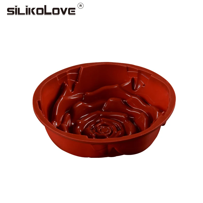 Силиконовые формы для выпечки в виде Розы SILIKOLOVE силиконовые муссов французские