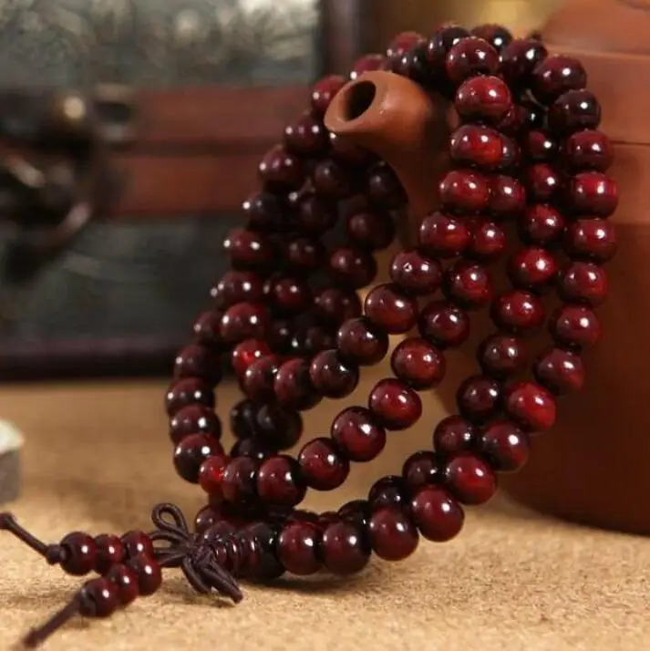 LETSFUN Изящные Ювелирные изделия натуральное Новое дерево Лаосская красная