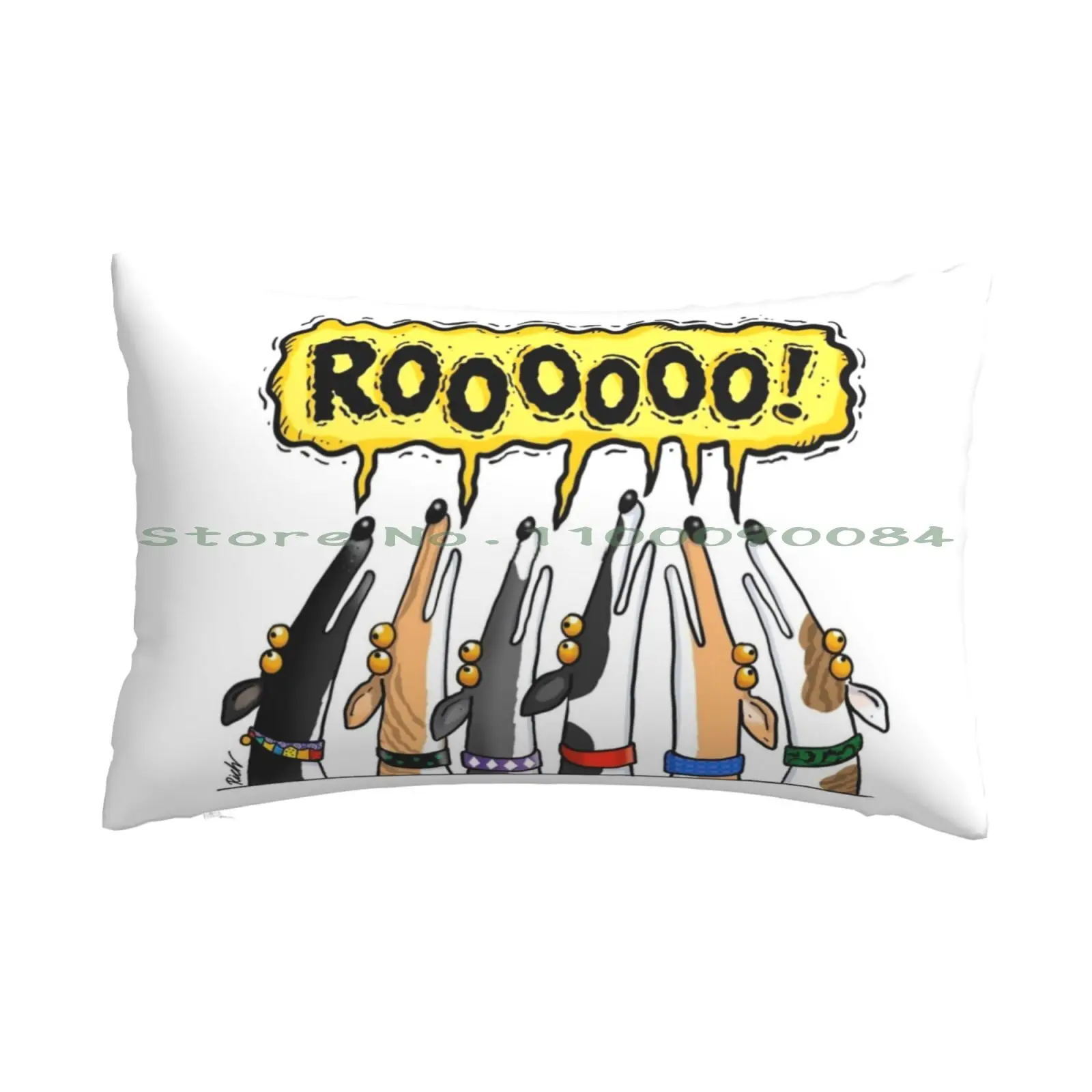 

Roooooo! Чехол на подушку 20x30 50*75, для дивана, спальни, с рисунком животных