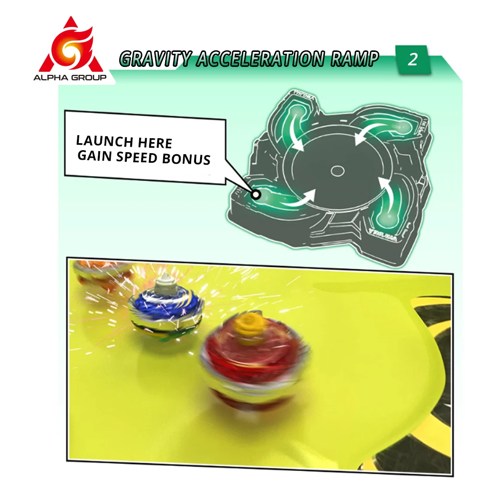 Игрушка для детей Infinity Nado 5 борцов трон м Арена Боевая аксессуары гироскопа