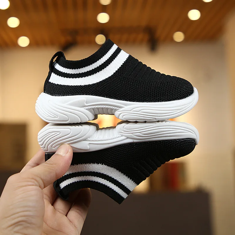19 новых Kids'Shoes Мальчики летящий пропускающего воздух отлично подходят для