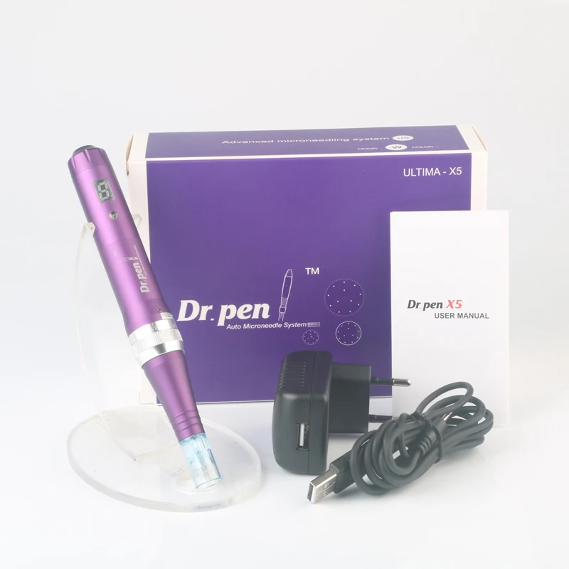 Dr.pen Derma Ручка микро Needling машина беспроводной Профессиональный массажер с
