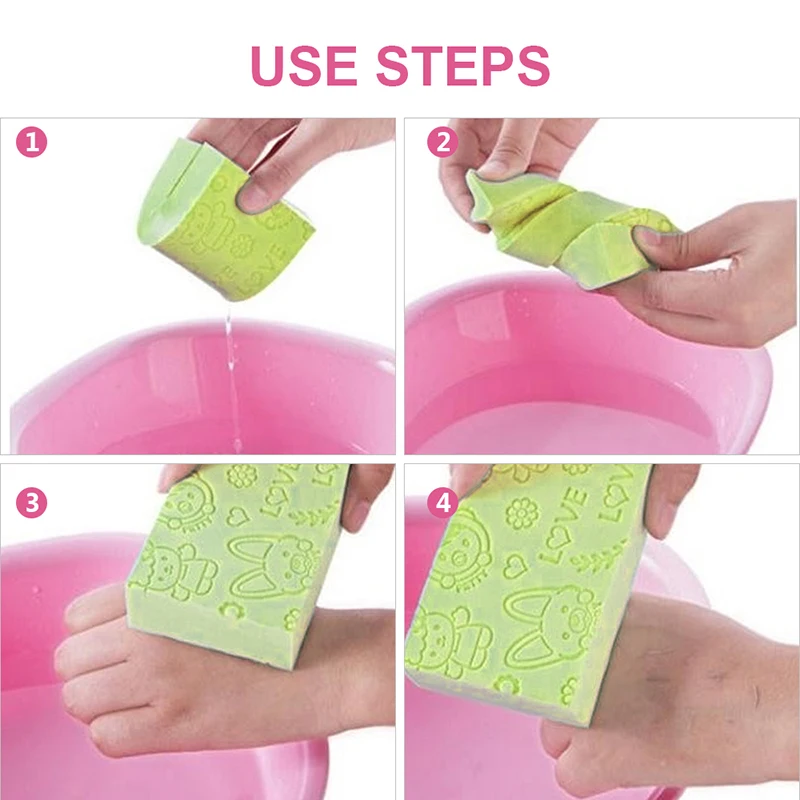 

Bath Massage Cleaning Sponge Shower Body Dead Skin Remover Exfoliating Soft Shower Brush For Kids And Adults Pet Scrub Sponge