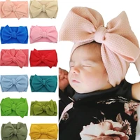 fashion baby headband turban knotted baby hair accessories hair band newborn children baby bowknot headwear dropshipping