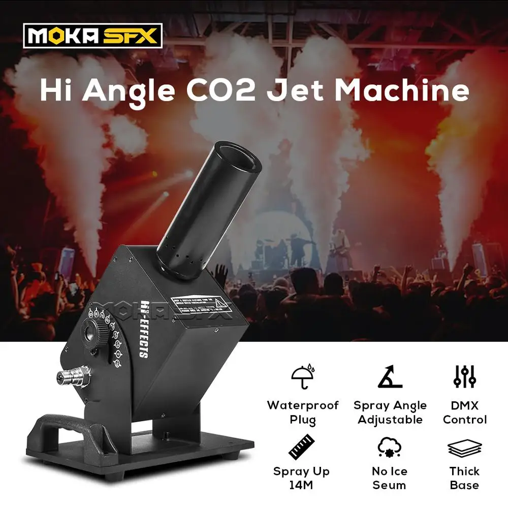 MOKA CO2 Cannon Cryo Blaster Co2 Jet Machine специальные эффекты высокий угол No Ice Seum сценическое