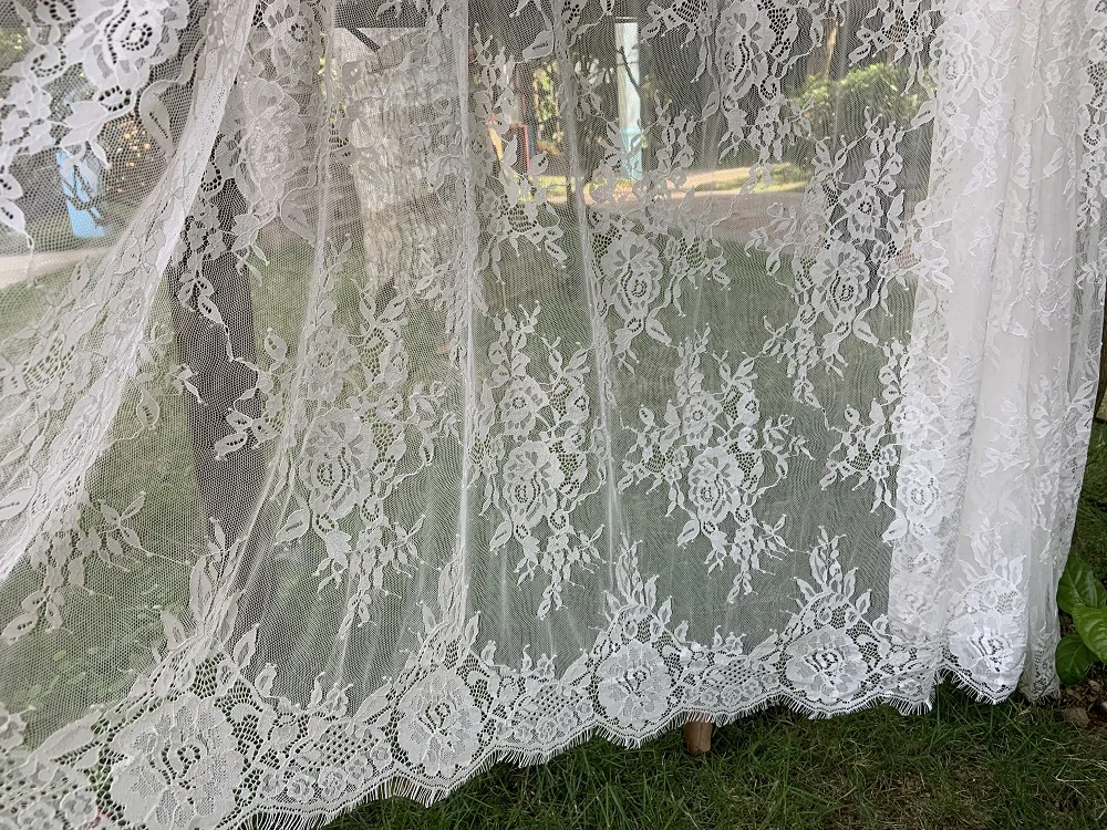 3 ярда светло-коричневое кружево свадебная кружевная ткань в стиле ретро с