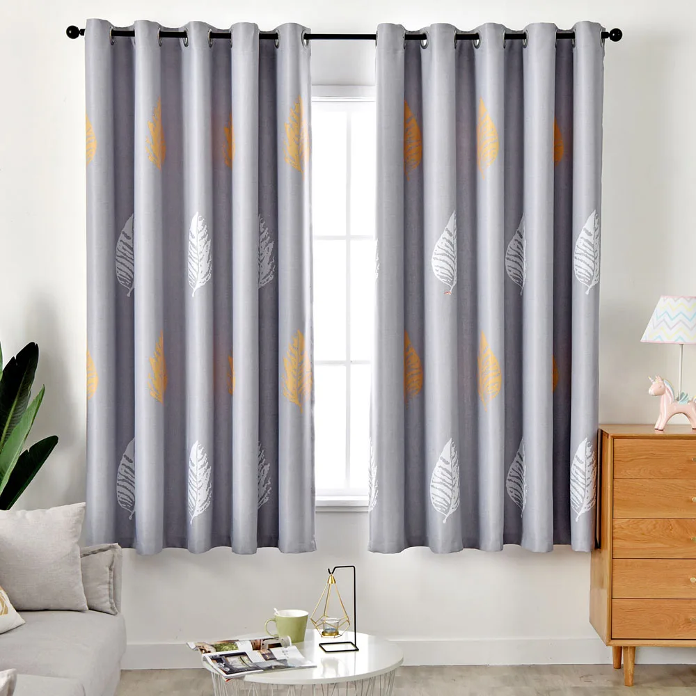 Синие сетчатые кружевные короткие шторы для кухни карман стержня 3 цвета размера