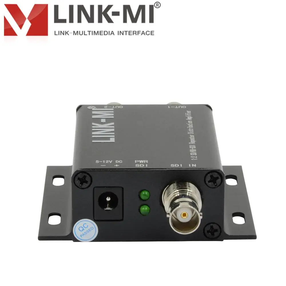 Фото LINK-MI 1x2 SDI Разветвитель SD/HD-SDI/3G-SDI Повторитель сигнала Распределительный усилитель 300 м 400 м 1 в 2 выхода sdi преобразователь 1080p SDI №3