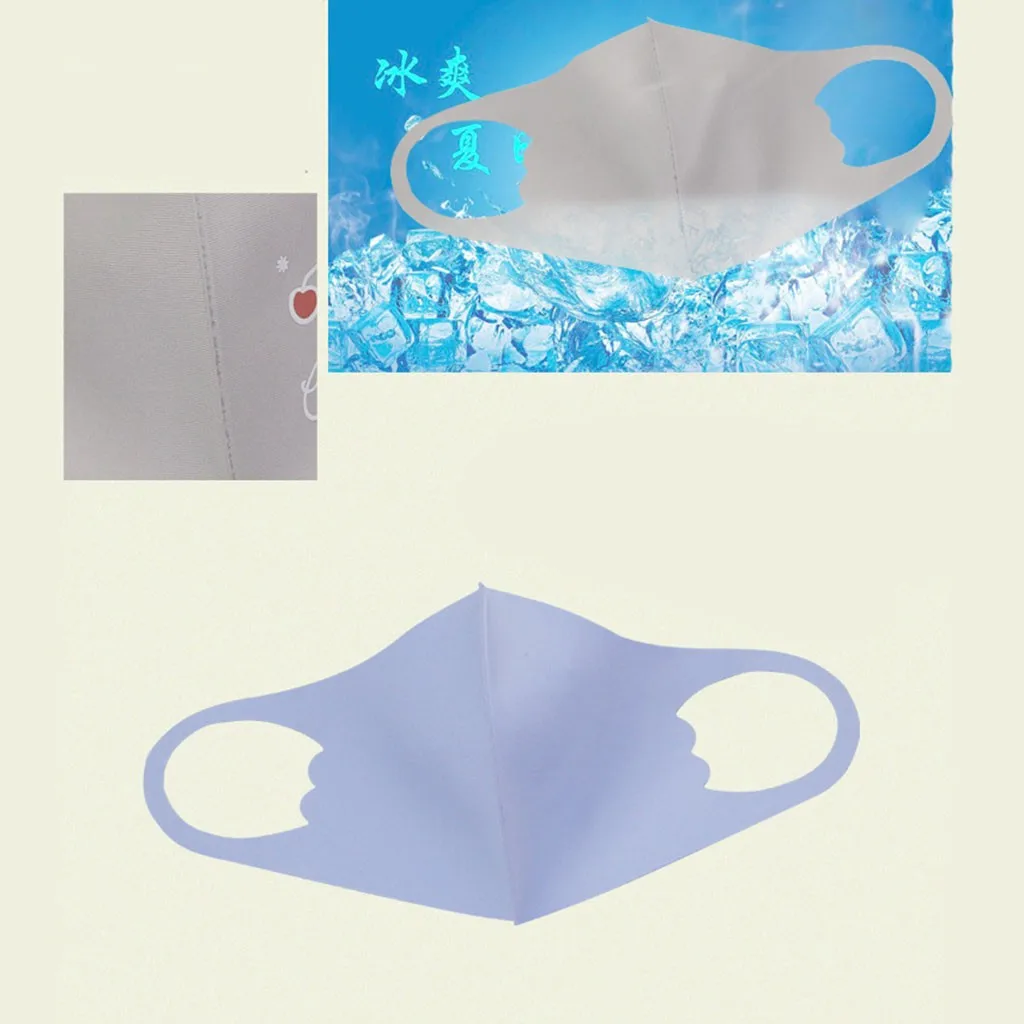 Для От 3 до 12 лет шт. детские маски для рта противопыльные Детские лица моющиеся и