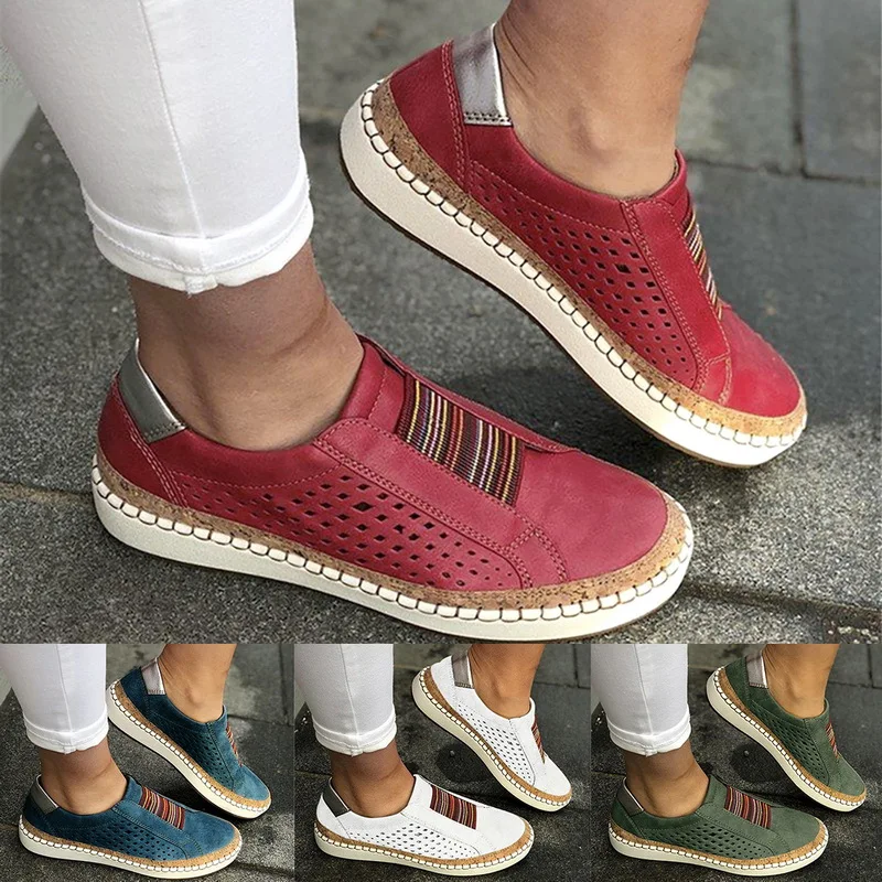 SHUJIN женские кроссовки из искусственной кожи повседневная Осенняя женская обувь