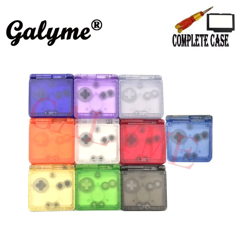 Мультипрозрачный защитный чехол для Nintendo Gameboy Advance GBA SP игровых консолей