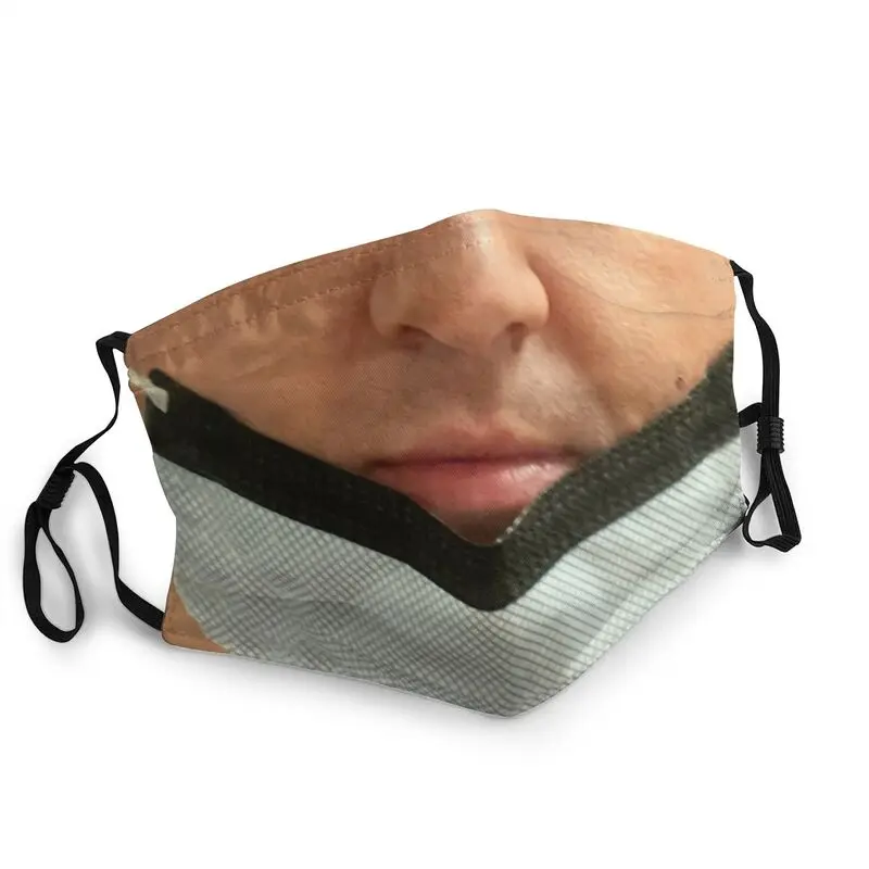 

Смешная многоразовая маска для лица Humor при розыгрыше, унисекс, для взрослых, для косплея на Хэллоуин, пылезащитный чехол, респиратор, маска ...