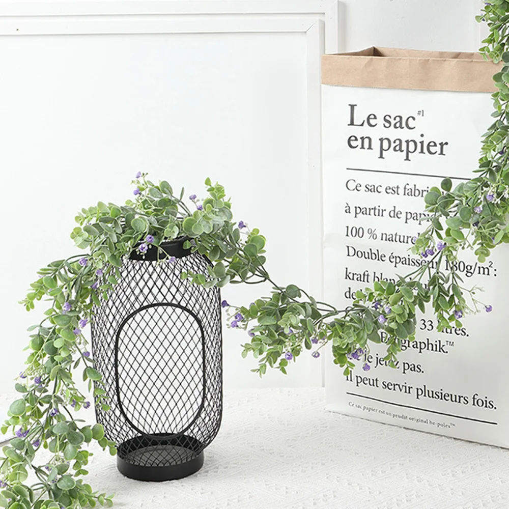 Домашняя гирлянда из искусственных листьев эвкалипта ивы лоза Свадебный декор