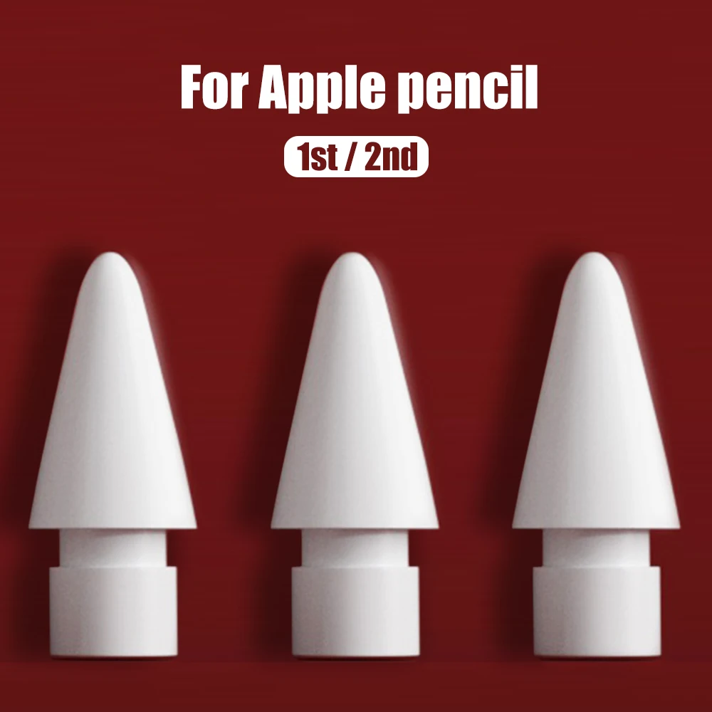 

Сменный наконечник для карандаша Apple Pencil 1 и 2 поколения, 1 шт., сменный Гладкий наконечник, сменный наконечник для карандаша Apple Pencil 1-го поколе...
