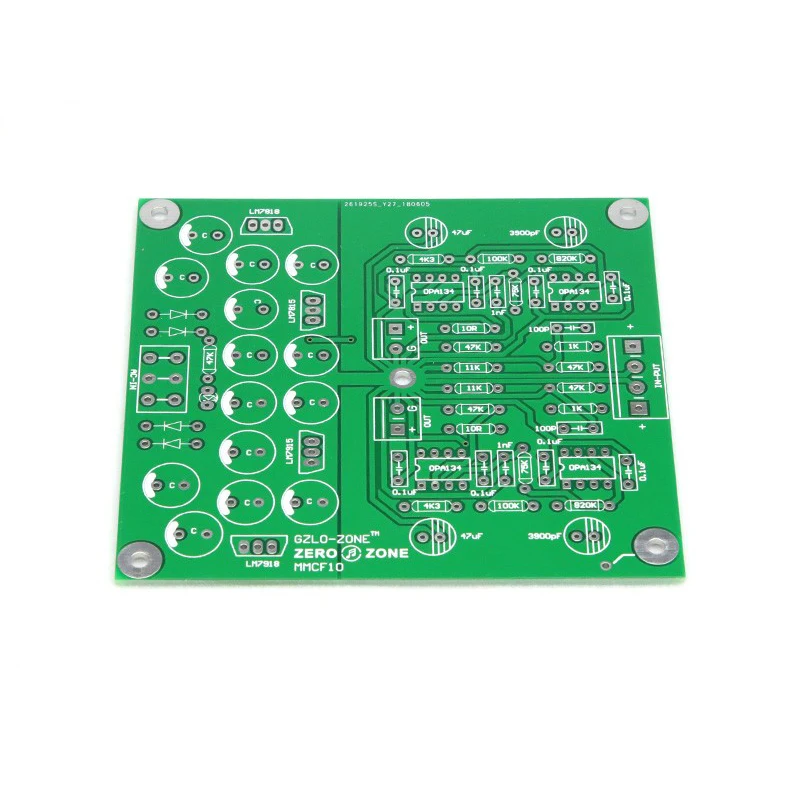 

MMCF10 HIFI LP Phonograph MM Amplifier RIAA Phono Preamplifier PCB GZLOZONE