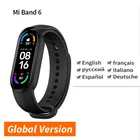 Фитнес-браслет Xiaomi глобальная версия Mi Band 6, фитнес-трекер с AMOLED экраном, 5 цветов