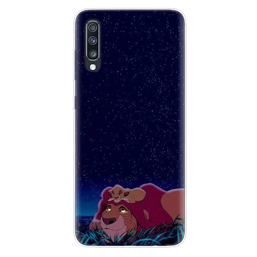 Король Лев Симба мягкий TPU чехол для samsung Galaxy S10 рlus lite S10E A70 A50 A30 M40 M30 M20 A60 A40 A20 A10 M10 A20E крышка