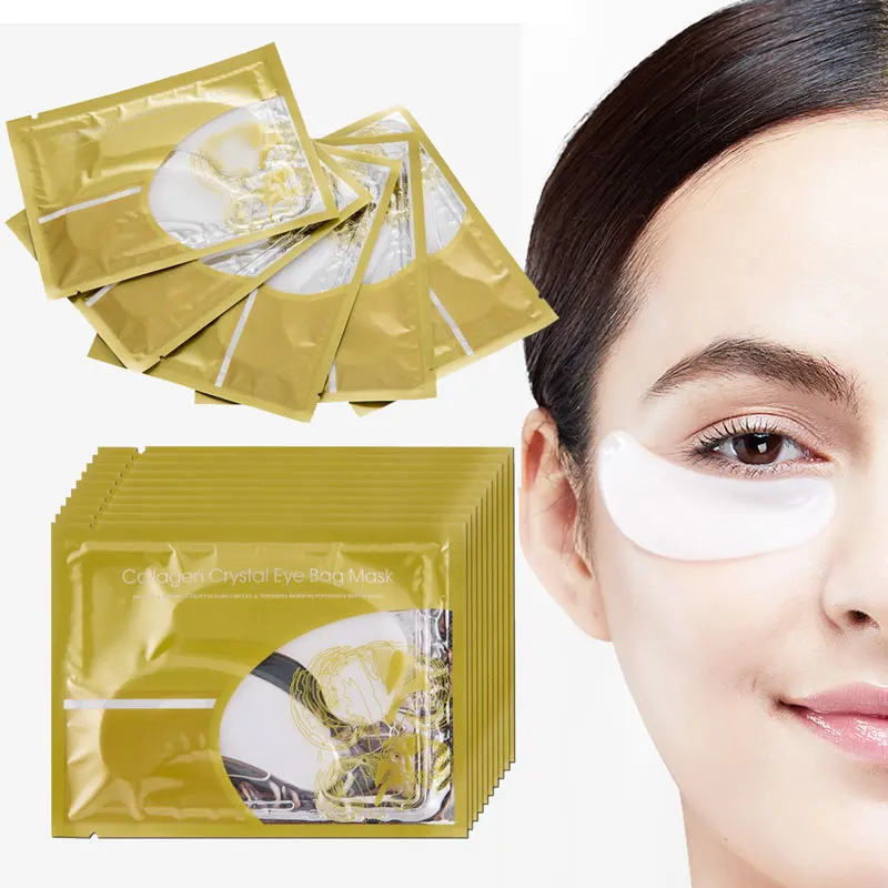 

12/10/8/5pair Crystal Collagen Eye Mask Eye Pad Anti Aging Wrinkle Face Mask for the Eye Bag Dark Circle Remover Gel Eye Patches