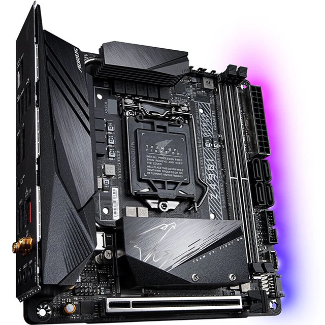 

Материнская плата Gigabyte Z490I AORUS ULTRA ITX поддерживает 3070/3080/3090/10700K/10700KF/10850K (Intel Z490/LGA 1200)