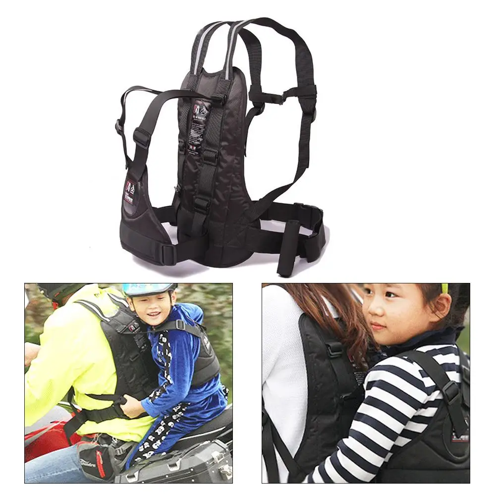 

70% HOT SALES!!! Children's Safety Belt Adjustable Motorcycle Bike Vehicle Safe Strap Carrier Tool
