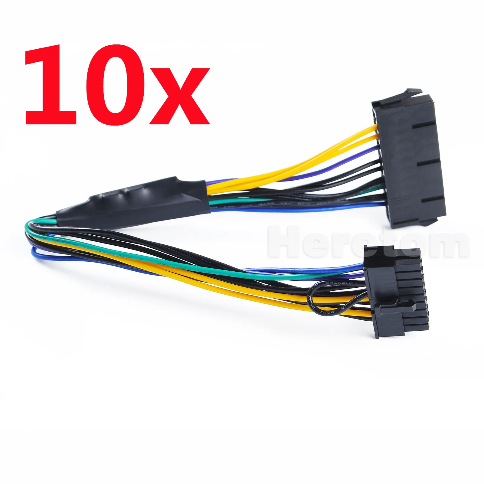 10 шт. ATX 24-контактный к 18-контактному адаптеру питания 18 AWG для рабочей станции HP Z220 Z230 Z340