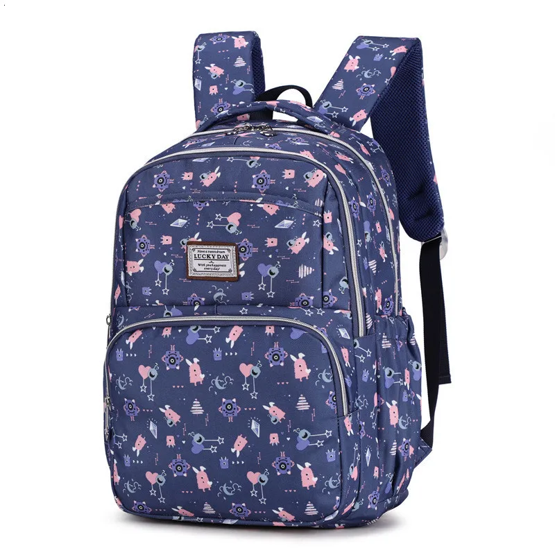 Big Capacity Cute Printing Girl School Bag Kid Backpack Zipper Backpacks School Bags For Teenagers Girls