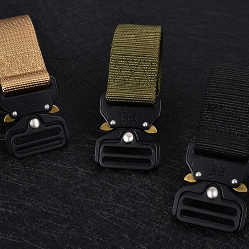 

Nylon Tactical Belt Belt Men Army Combat Belts Molle Military Outdoor Hunting Training Accessories Utility Belt
