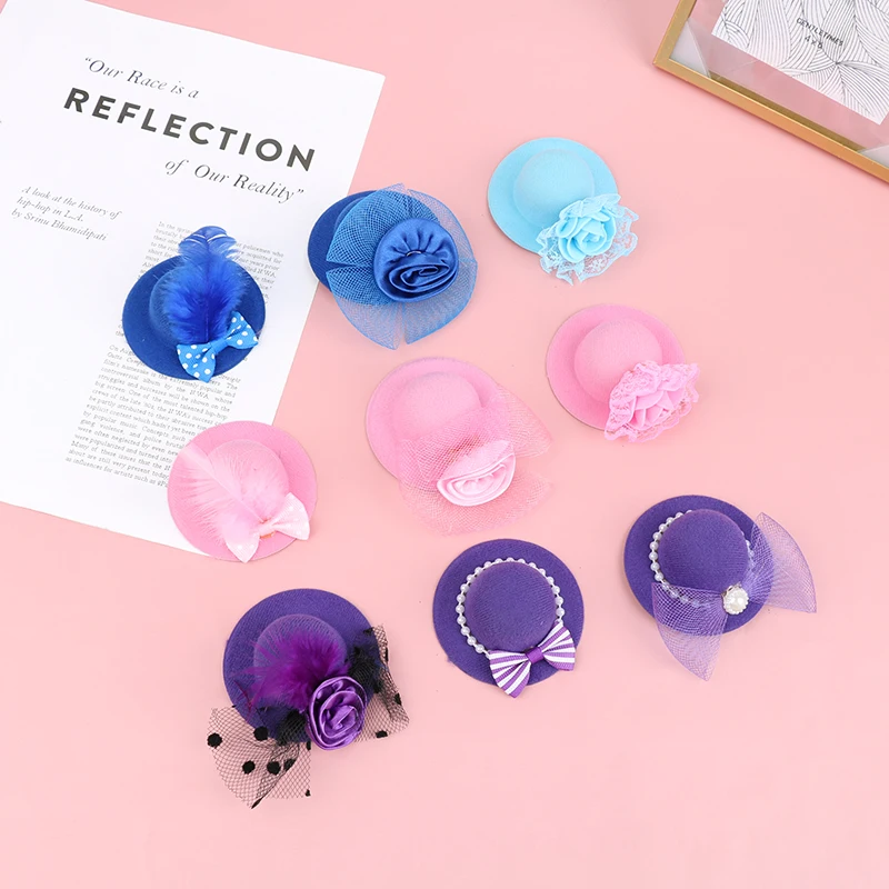 

3 шт./компл. кукольная шляпа головные уборы аксессуары для 1/3 1/4 1/6 кукла подарок кукольная одежда 7*4*2,8 см/2,75*1,57*1,10 дюйма