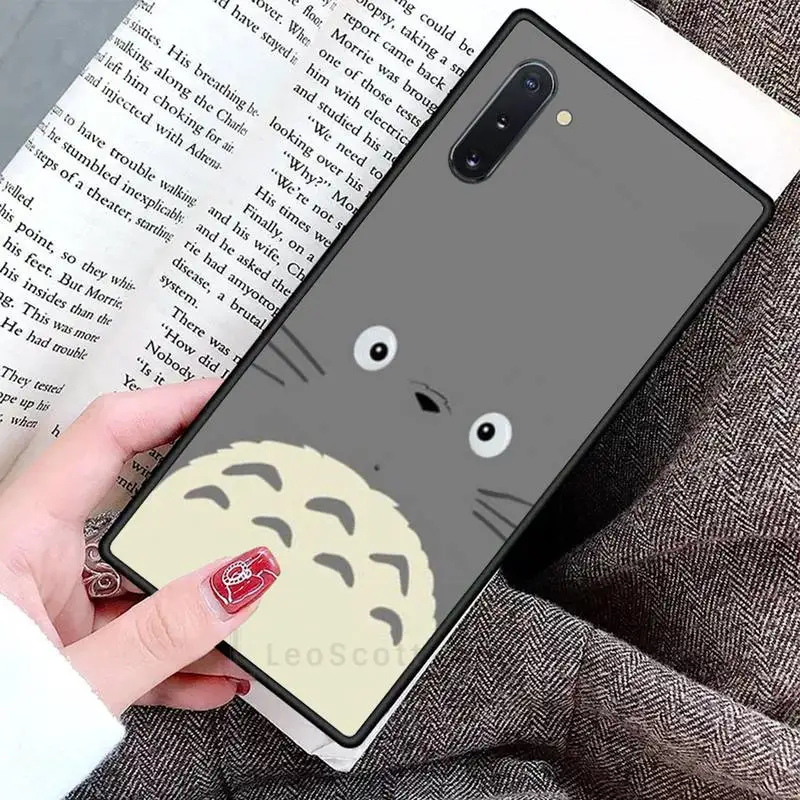 

Anime Spirited Away toroto Phone Case For Samsung Galaxy S8 S9 S10 Plus S10E Note 3 4 5 6 7 8 9 10 Pro Lite cover