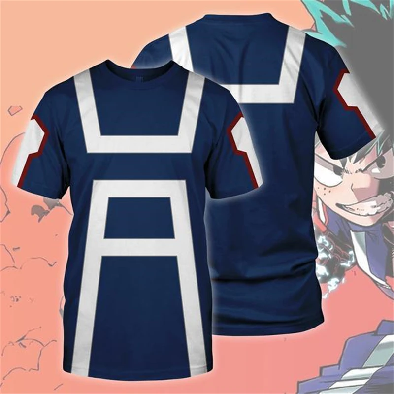 3D Printed My Hero Academia Hoodie Men Women Boko no Hero Academia Cosplay Costume Zipper Sweatshirt School Jackets - Цвет: 2