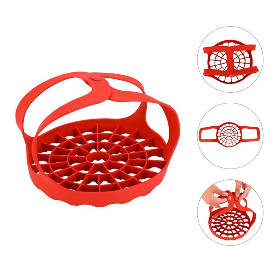 Basedidea силиконовая прижимная плита слинг пищевая Паровая подъемная ручка