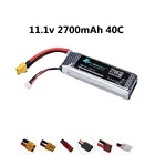 Литий-полимерный аккумулятор 3s 11,1 В 2700 мАч для радиоуправляемых летательных аппаратов, игрушек, вертолетов, самолетов, автомобилей, лодок, запчасти, аккумулятор 11,1 В 803496, Разъем XT60 T JST