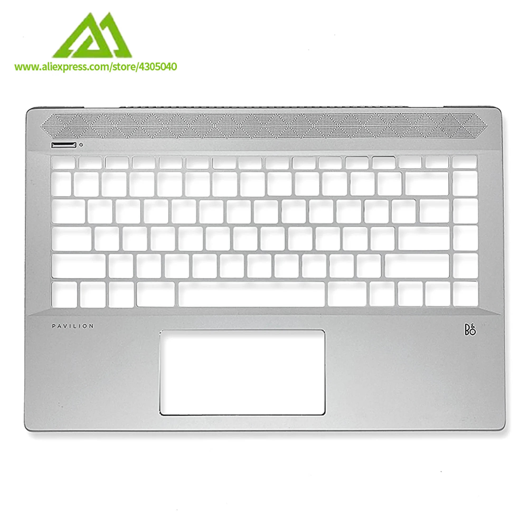 New Original Palmrest Upper Case For HP Pavilion 14-CE TPN-Q207 Silver With Fingerprint Hole & Without Fingerprint Hole