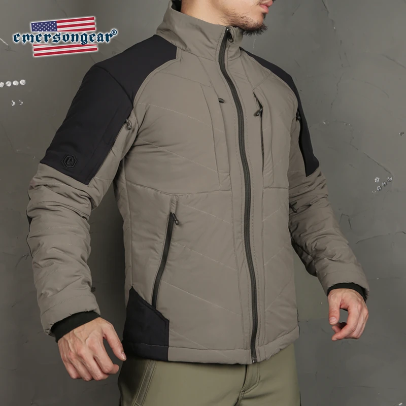 Emersongear, Мужское пальто, термокуртка, зимняя, теплая, с подогревом, ветровка, тактический стиль, для улицы, для верховой езды, пальто, софтшелл, верхняя одежда